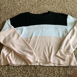 Boyfriend tee, crop top